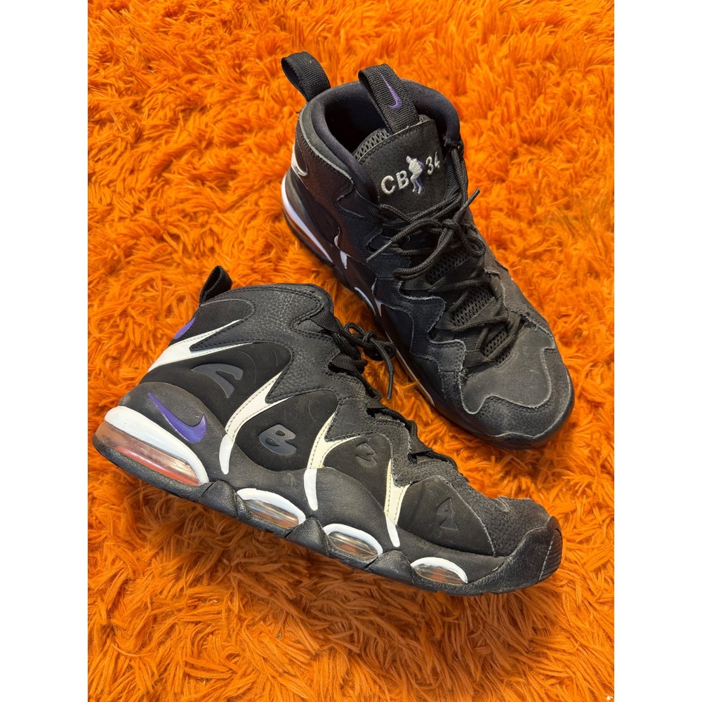 Nike Air Max CB 34 Charles Barkley Black Purple White Phoenix Suns 316940-001